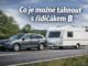 Auto s karavanem – co je možné táhnout s řidičákem skupiny B